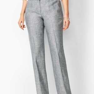 TALBOTS SIGNATURE FIT LINEN DRESS PANT
